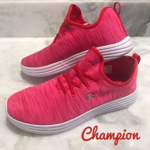 Champion Women's Adapter Red Sneakers Shoes Sz 9.5